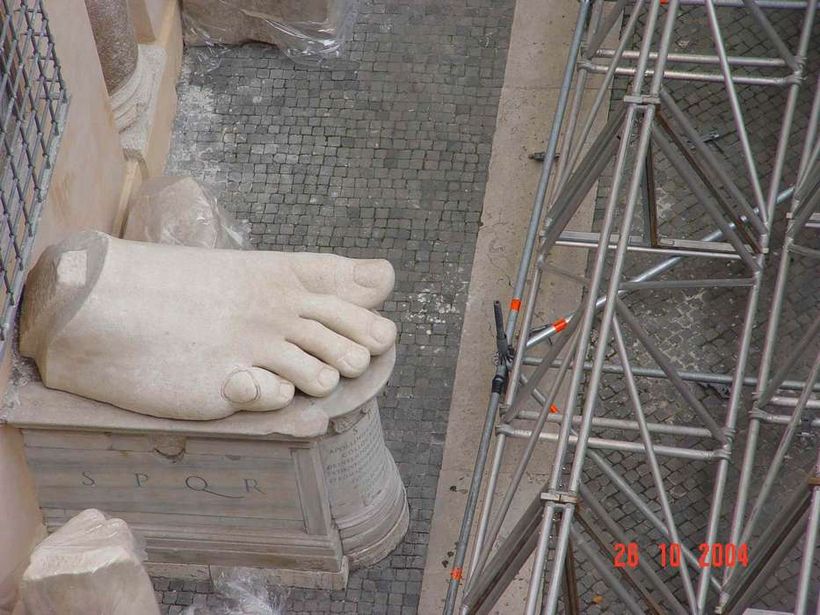 Copertura cortile interno dei Musei Capitolini / work in progress